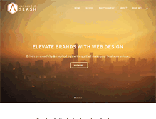 Tablet Screenshot of alexanderslash.com